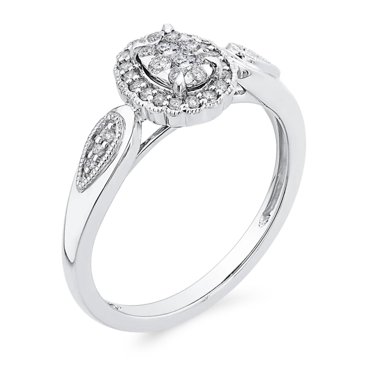 Silver London Blue Topaz Stud Earrings